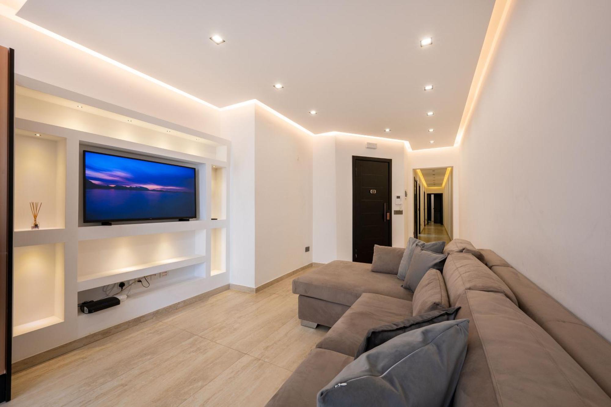 Stylish 2 Bedroomed Apartment Gzira Buitenkant foto