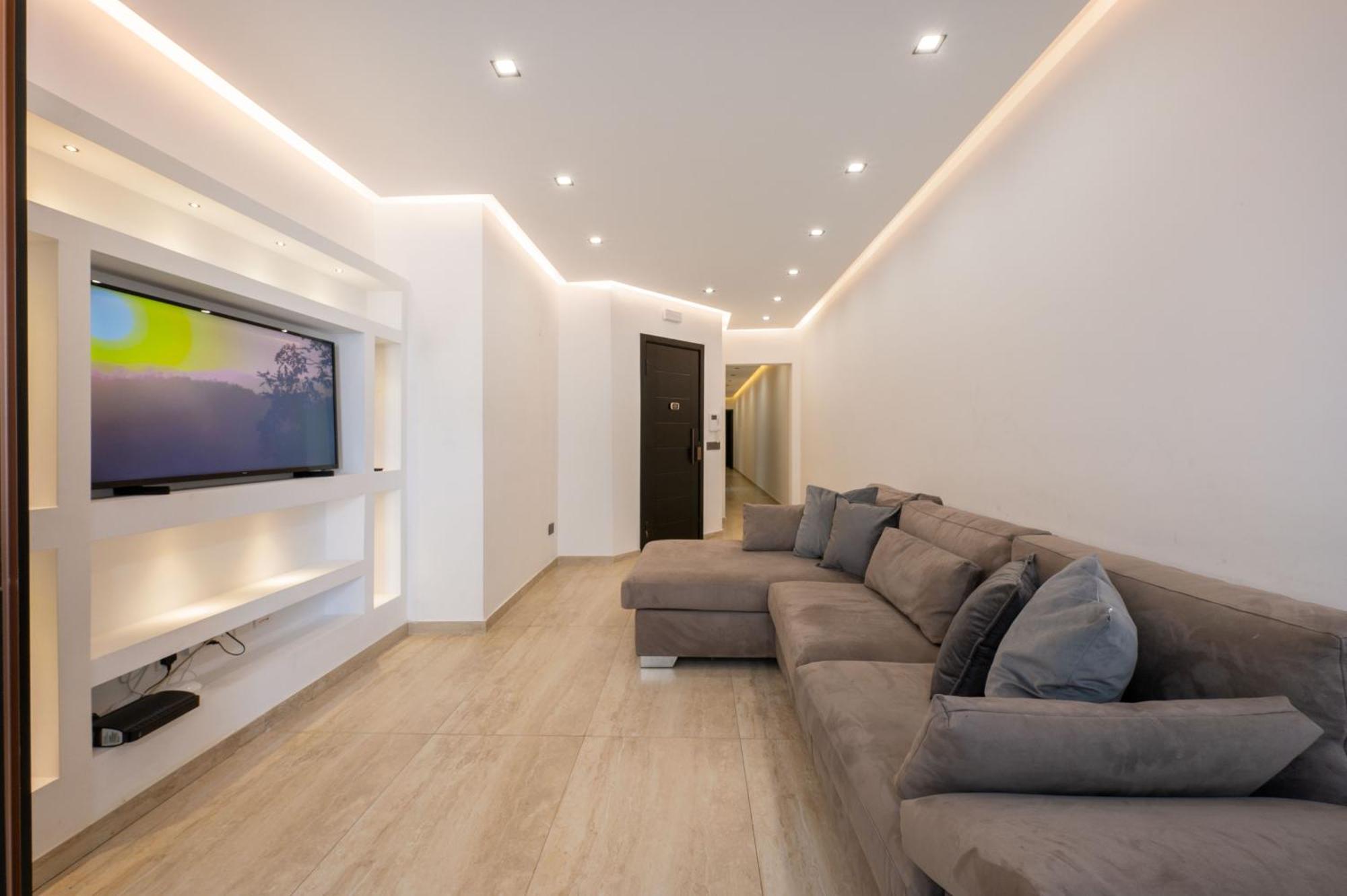 Stylish 2 Bedroomed Apartment Gzira Buitenkant foto