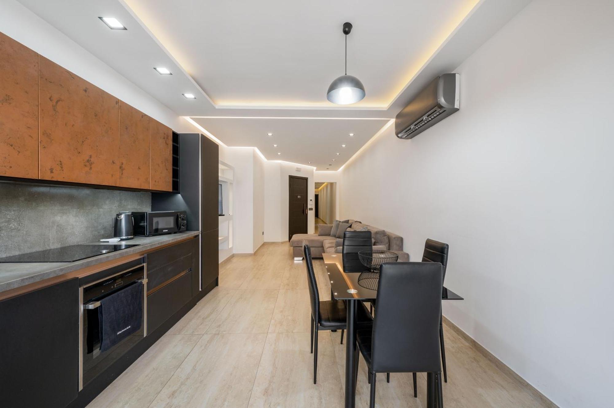 Stylish 2 Bedroomed Apartment Gzira Buitenkant foto